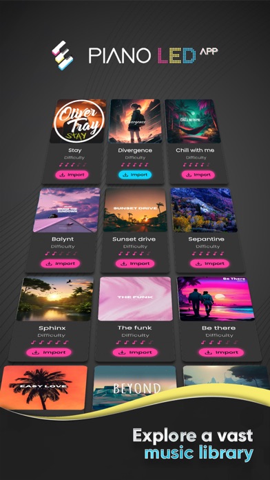 Screenshot #3 pour Piano LED App