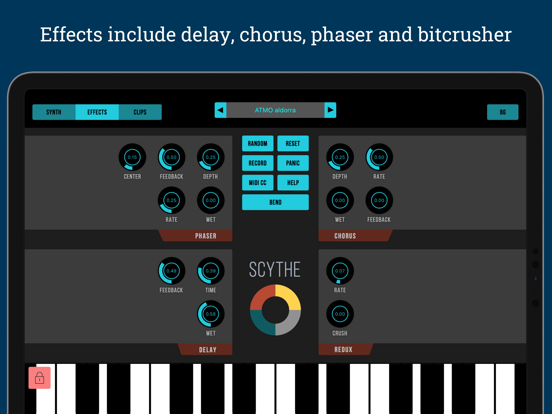 Screenshot #5 pour Scythe Synthesizer