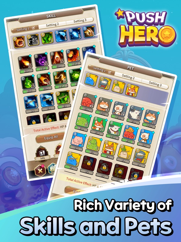 Push Hero: Idle RPG screenshot 9