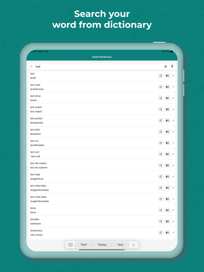 Dutch Dictionary and Translator