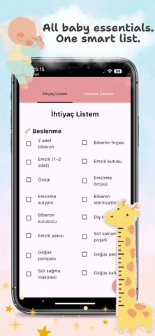 My Baby List iPhone screenshot