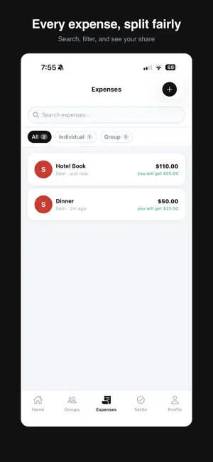 SplitOwl screenshot 3