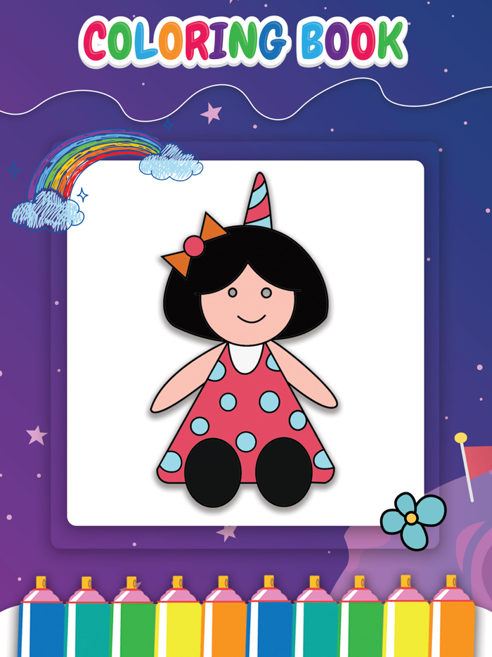 Colouring Book Games for Toy