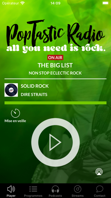 Screenshot #1 pour Poptastic Radio
