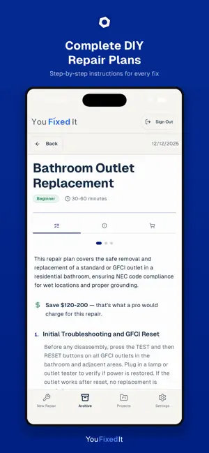 YouFixedIt: AI Home Repair screenshot 2