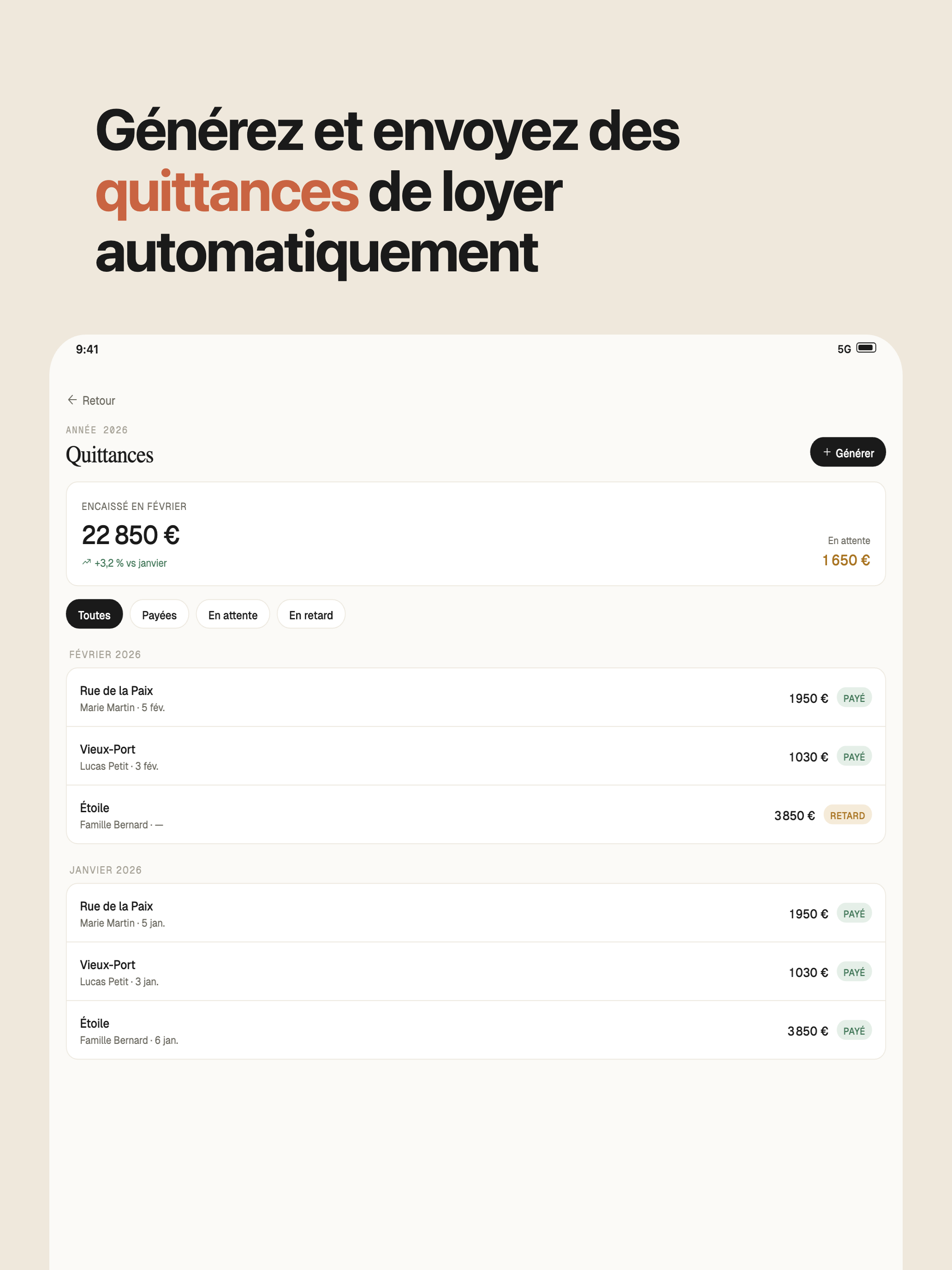 QeeZ · Gestion Locative screenshot 9