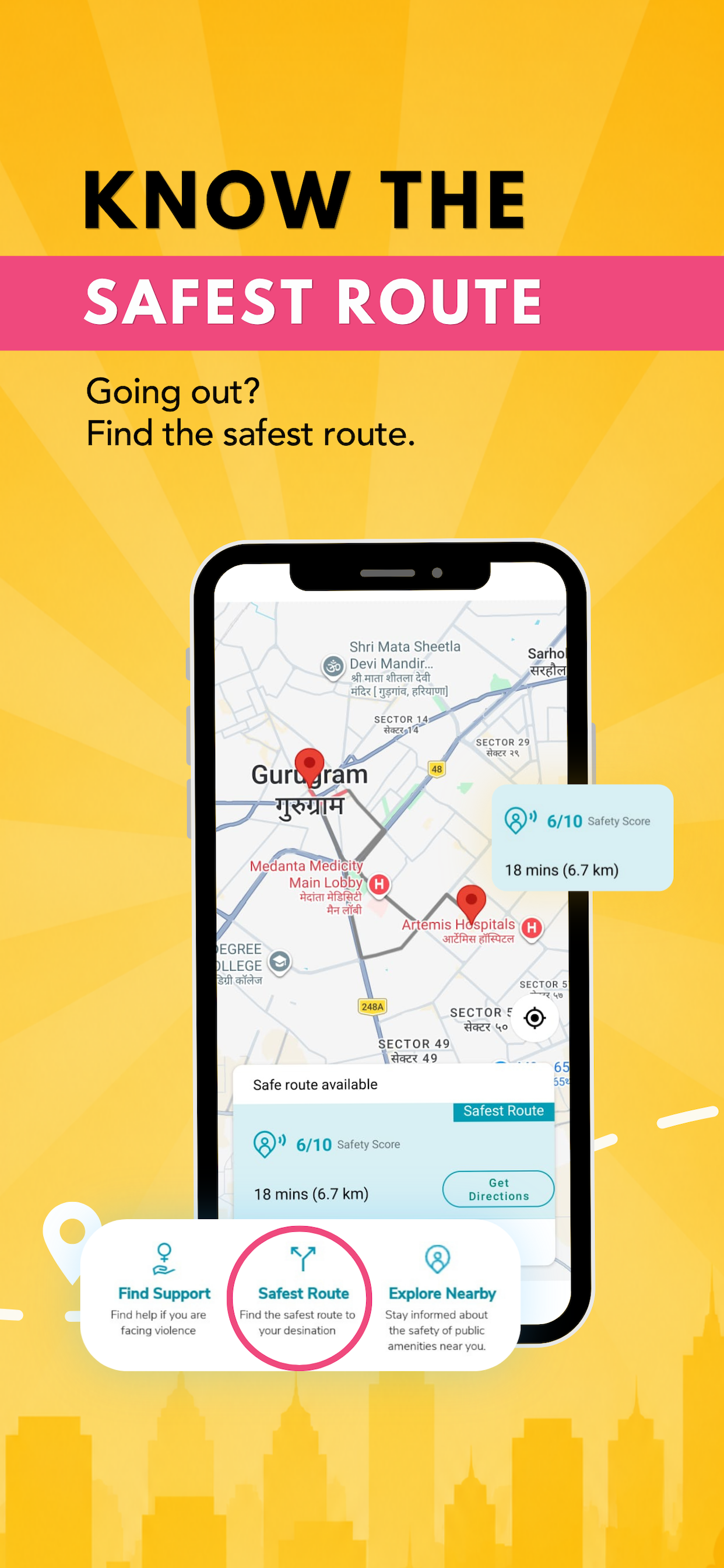My Safetipin -Safety Companion screenshot 4