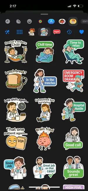 Doctor Stickers - DocTalk screenshot 4