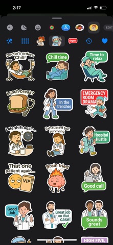 Doctors Stickers - DocTalk screenshot