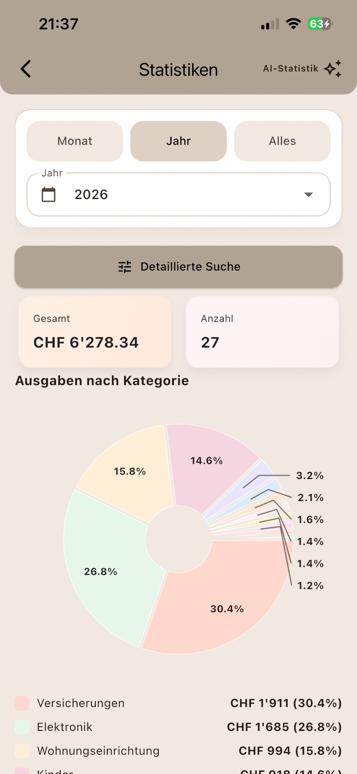 Screenshot 9 of Finance Organizer