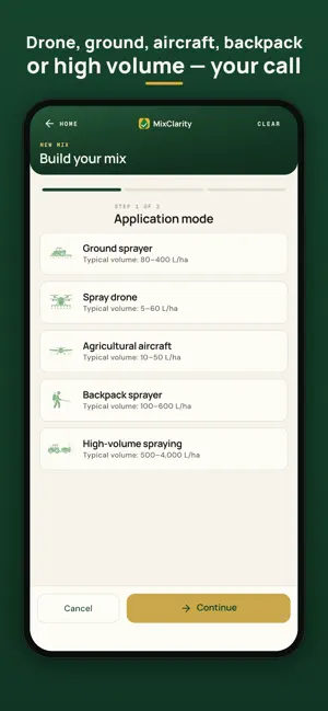 MixClarity: Spray & Tank Mix screenshot 1