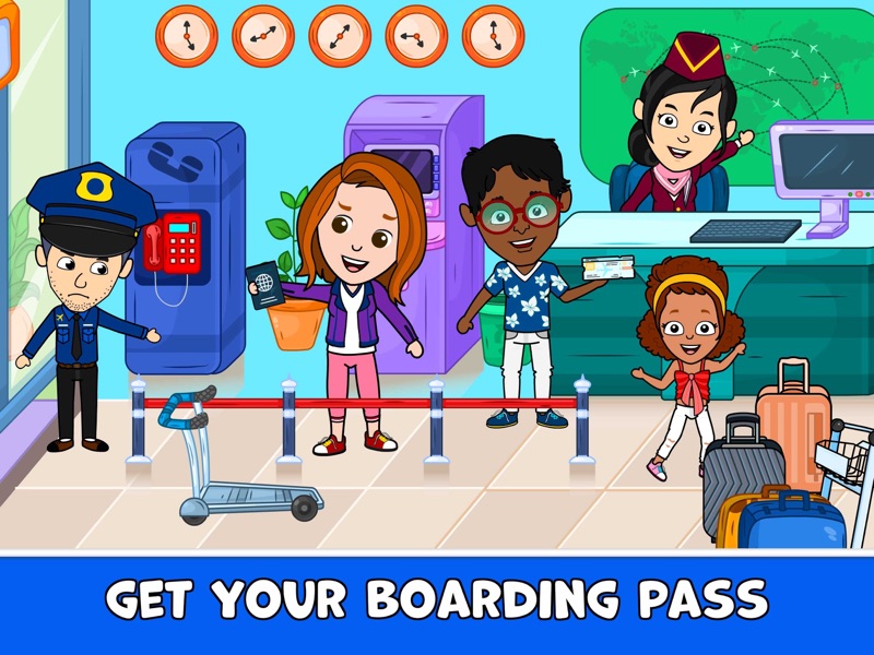 Tizi - Airport Games For Kids screenshot 11