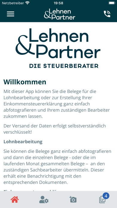 Lehnen & Partner Screenshot