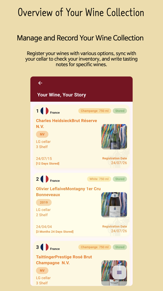 #4. MyWineCellar - Wine App (iOS) 由: MunHwa Hong