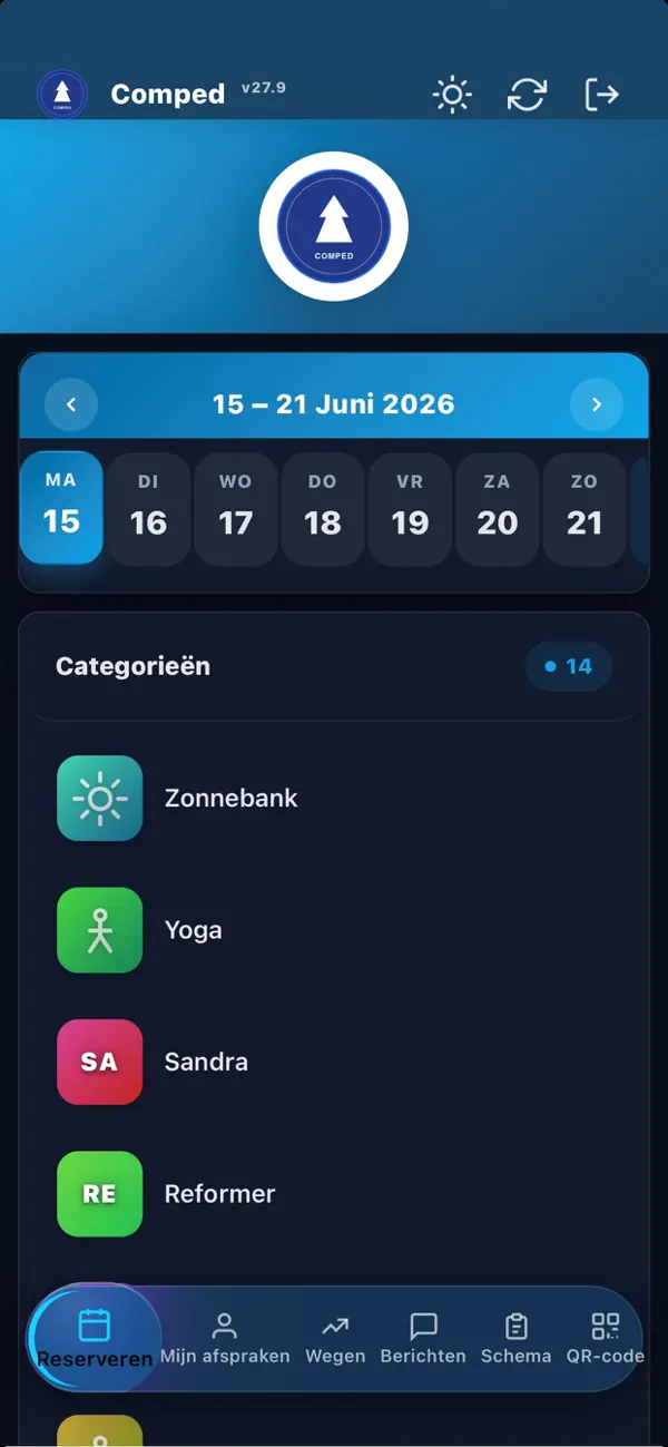 Screenshot #1 pour Compedfit
