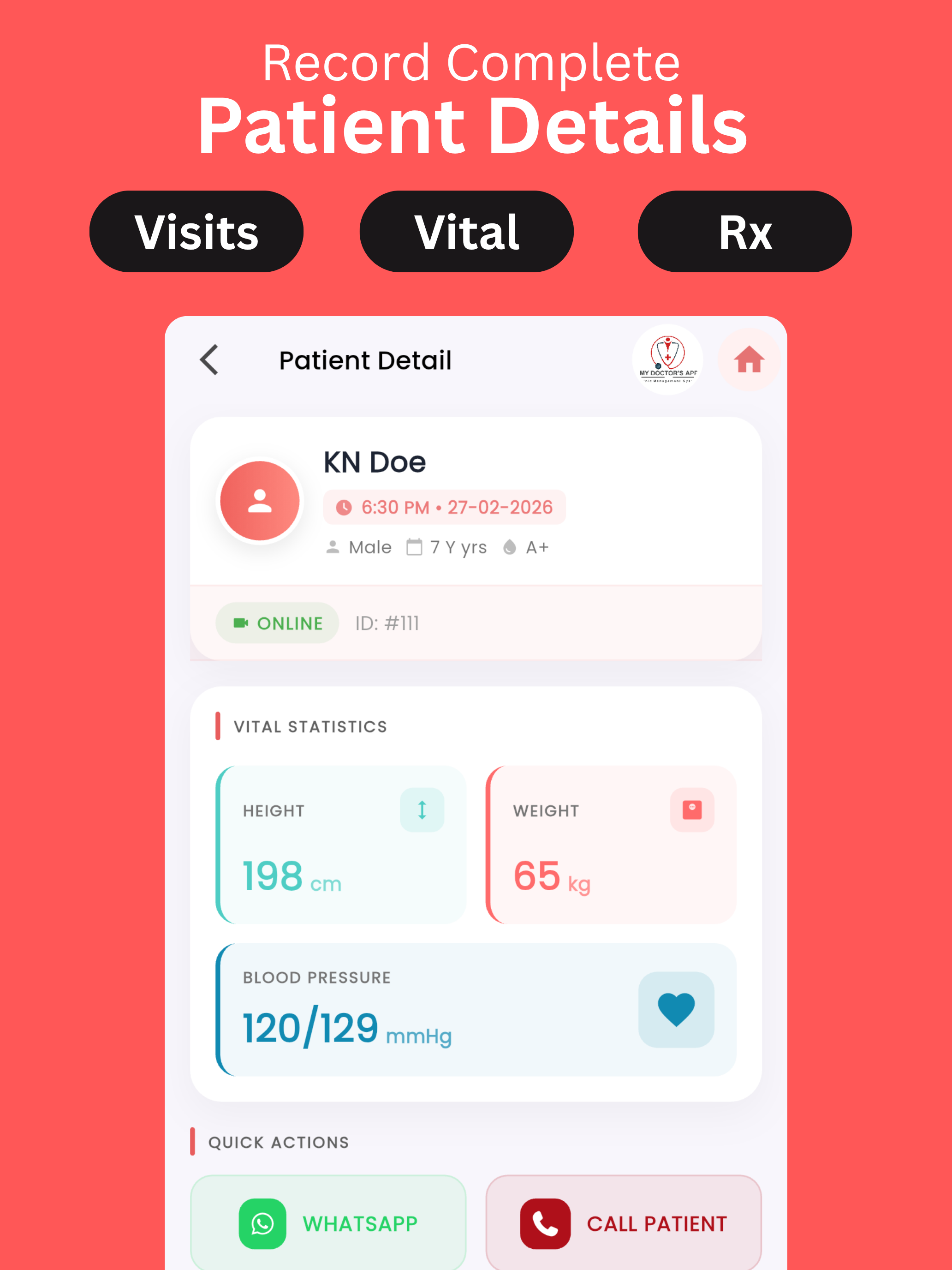My Doctor's App