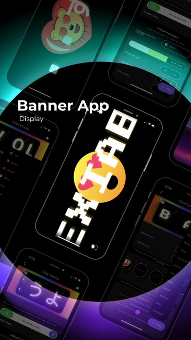 Banner Display App Screenshot