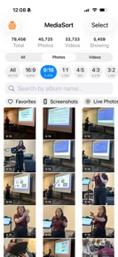 MediaSort-Aspect Ratio Sorter screenshot