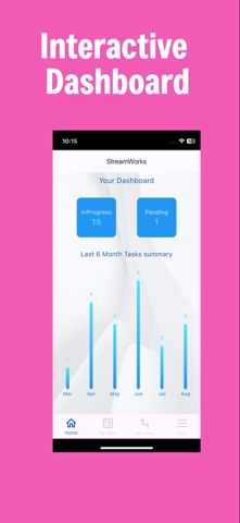 StreamWorks App screenshot