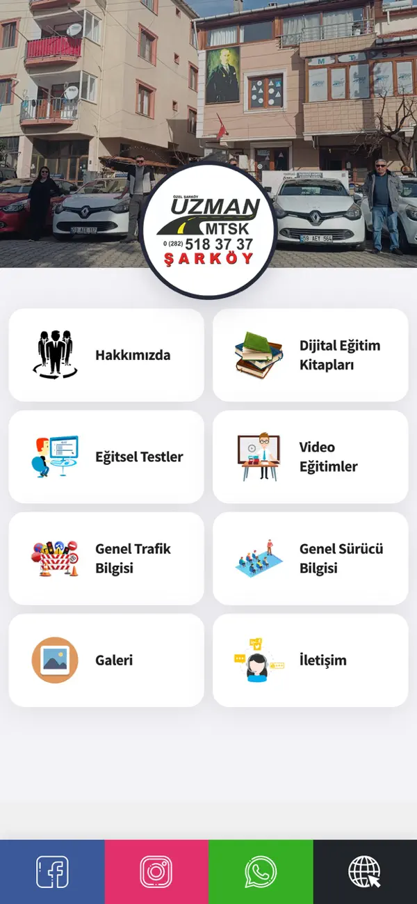 Screenshot #1 pour Şarköy Uzman Sürücü Kursu