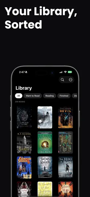Bibliostats: Reading Tracker screenshot 2