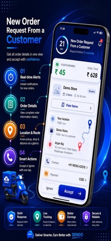 Dendo: Delivery Partner screenshot