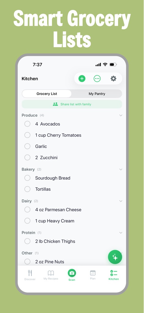 RecipeScan - AI Meal Planner - App de Comida y bebida | MWM