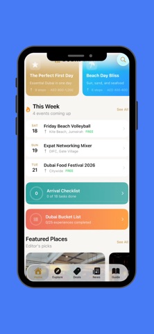 Dubai Expat Guide iPhone screenshot