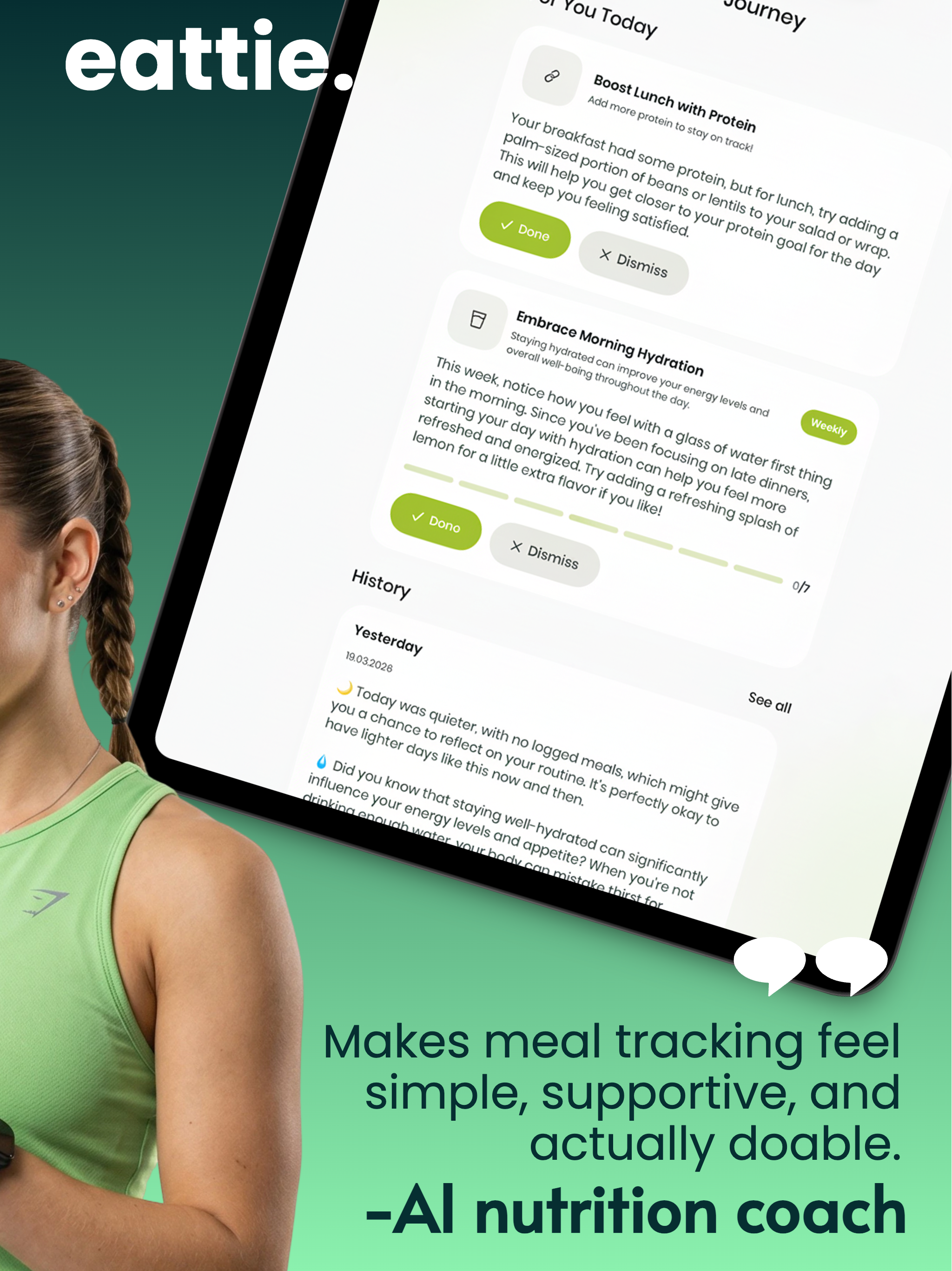 Eattie: AI Food Diary & Diet screenshot 12