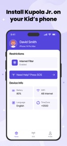 Kupola Jr: Kid Safety Tracker screenshot