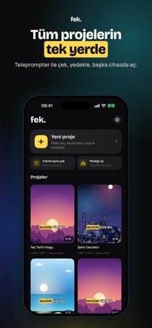 Fek: Otomatik Altyazı ve Video screenshot 10