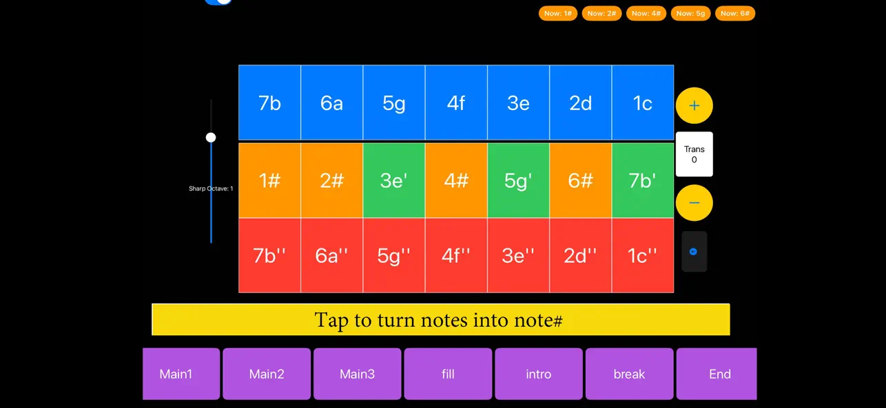 Screenshot #3 pour Feeling Piano Pad