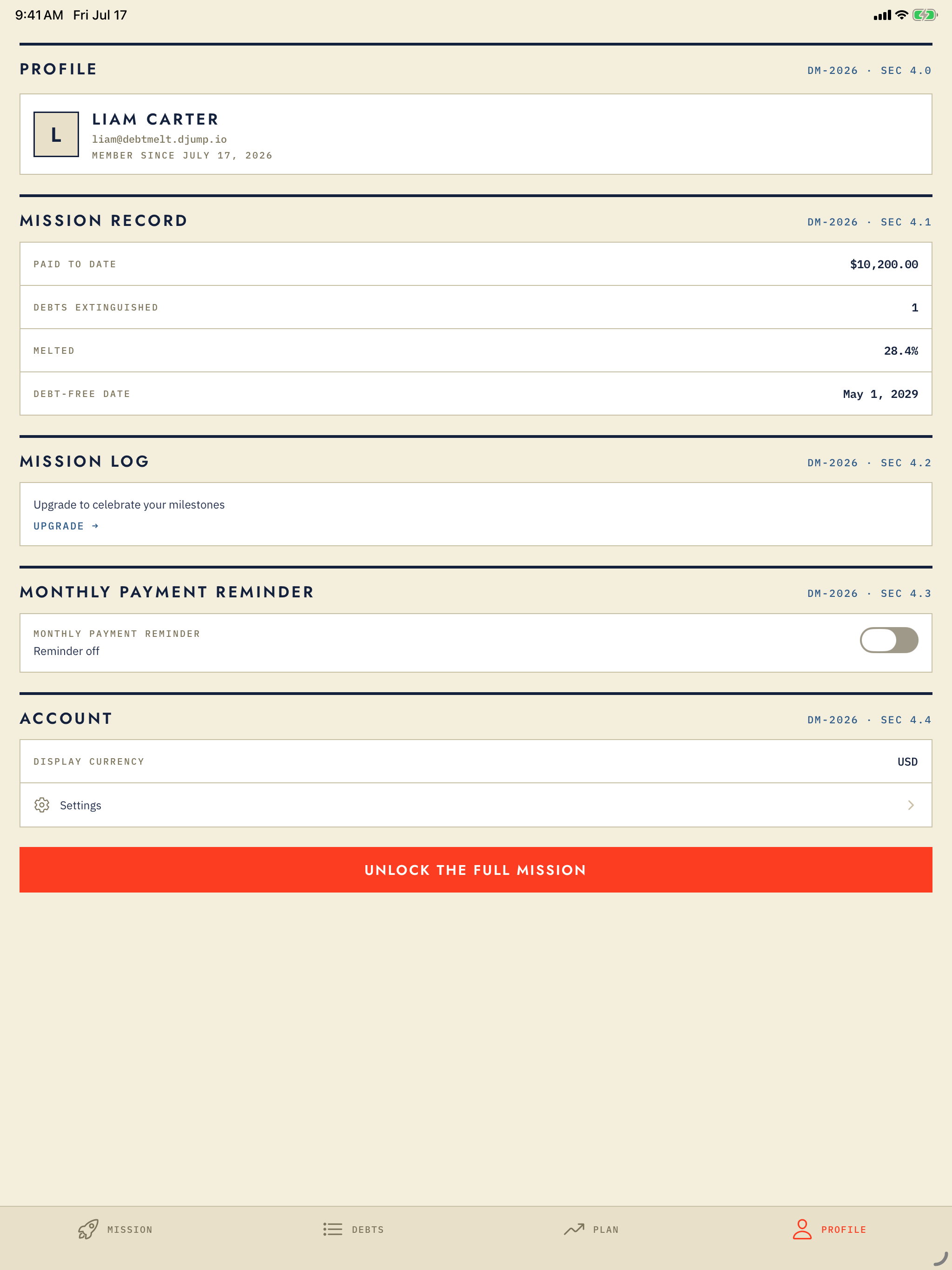 DebtMelt: Debt-Free Date screenshot 8