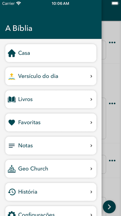 Bíblia Sagrada em Português Screenshot