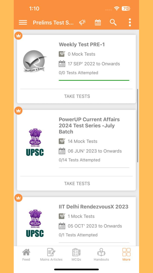 #4. Vajiram IAS (iOS) Bởi: kickhead softwares private limited