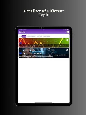 UpScalp iPad screenshot