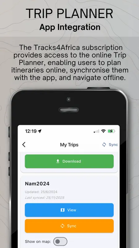Tracks4Africa App screenshot 6 of 6