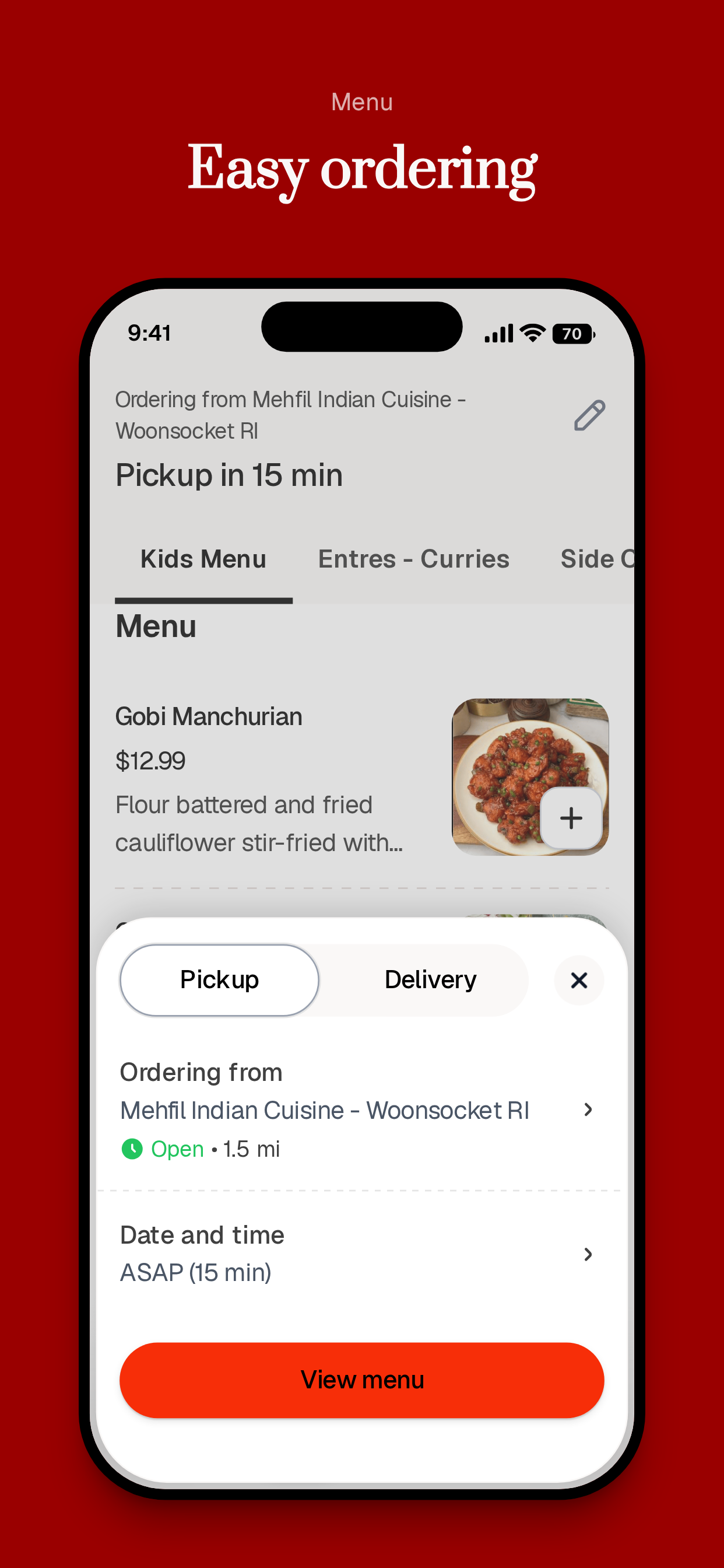 Mehfil Indian Cuisine screenshot 3