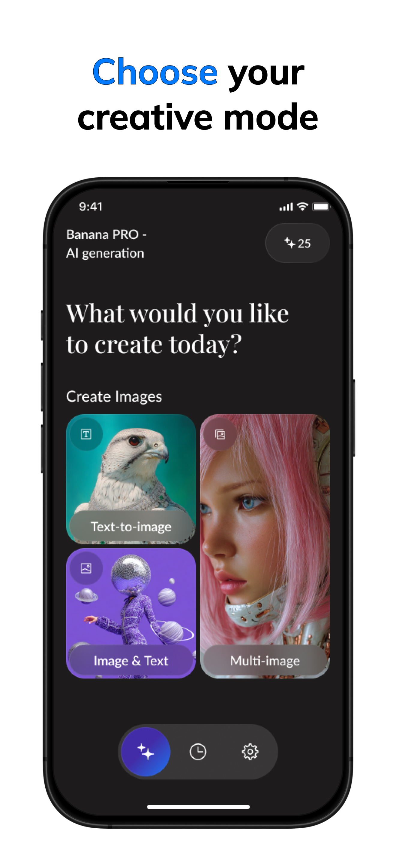 Banan PRO - AI generation screenshot 2