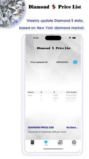 Diamond $ Analysis screenshot 3