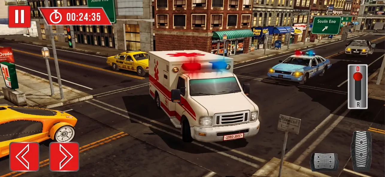 Screenshot #2 pour Simulateur d'ambulance 911
