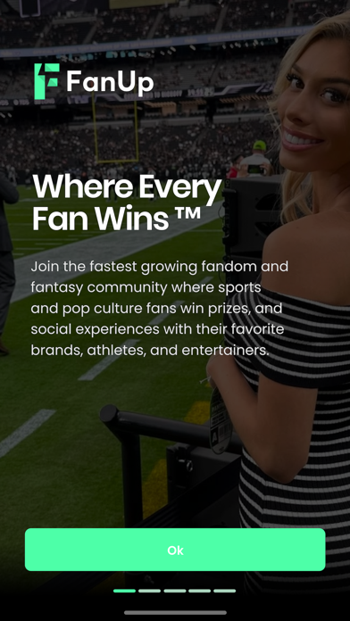FanUp - Daily Fantasy Sports Screenshot