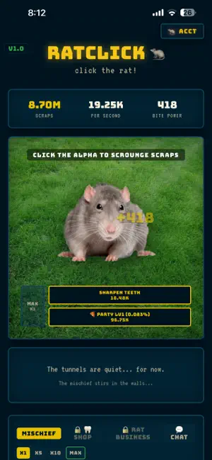 Rat Click screenshot 1