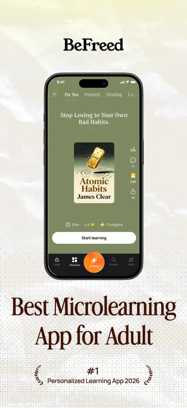 BeFreed: Get Smarter Daily! screenshot 1 of 7