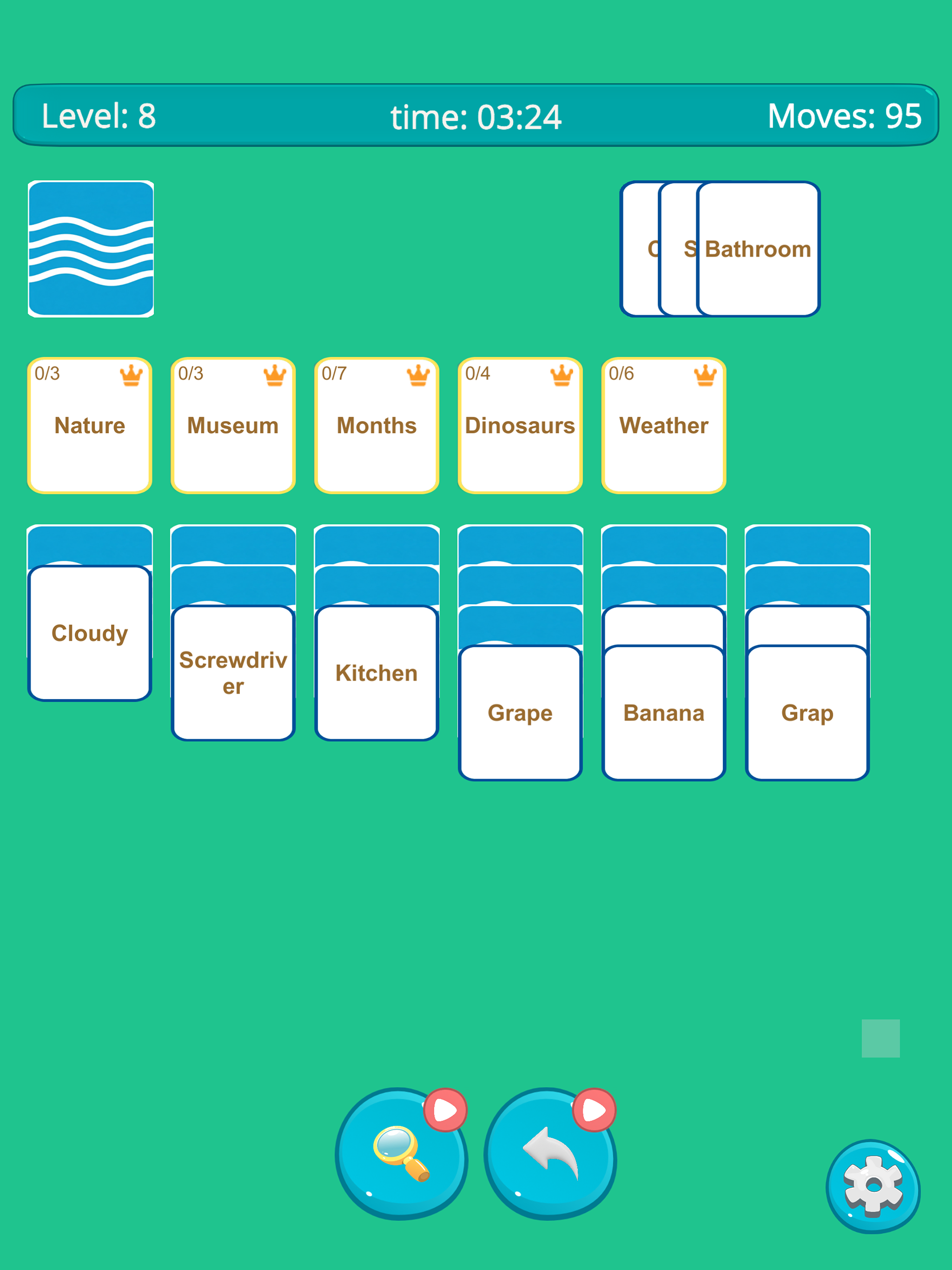 Word Associations Solitaire screenshot 9