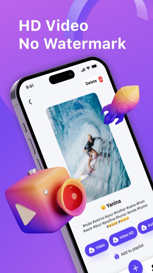 #1. SSSTik: Save Video & Repost (iOS) 来自: SSSTik
