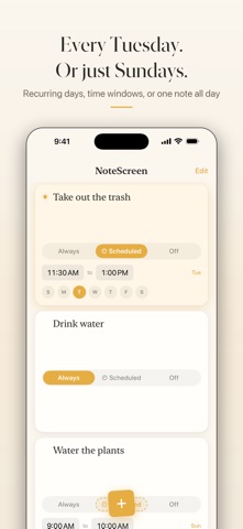 NoteScreen: Lock Screen Notes Screenshot 2 of 5