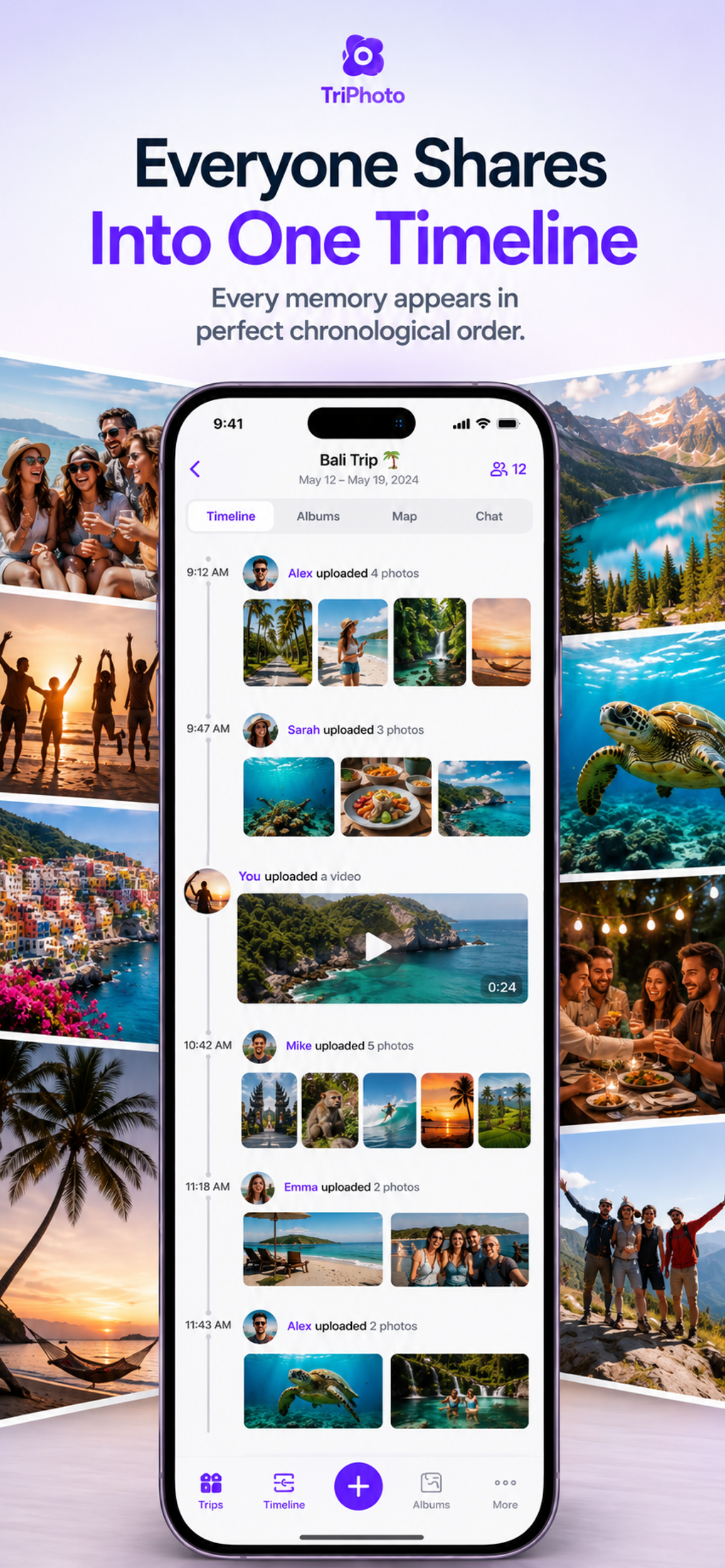 TriPhoto: Offline Group Albums screenshot 4