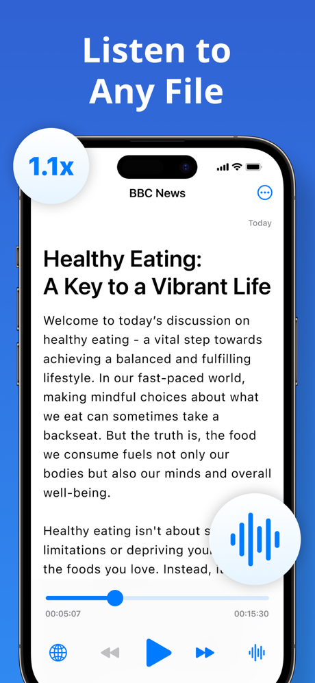 Speech Air - Text to speech screenshot 4