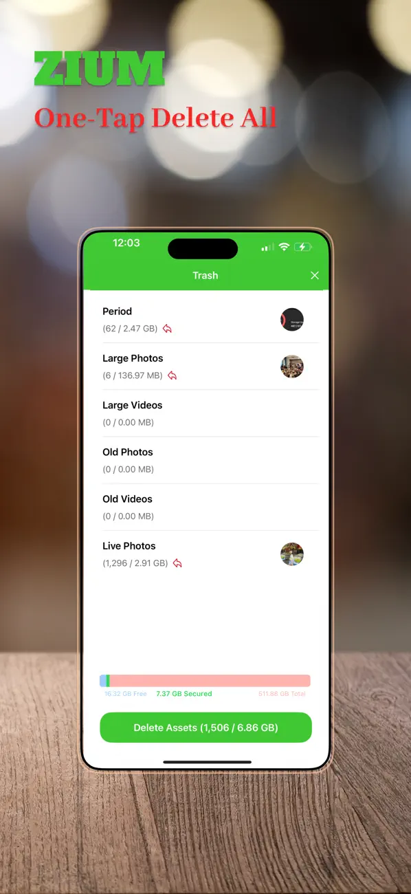 Screenshot #3 pour ZIUM : Photo Organizer